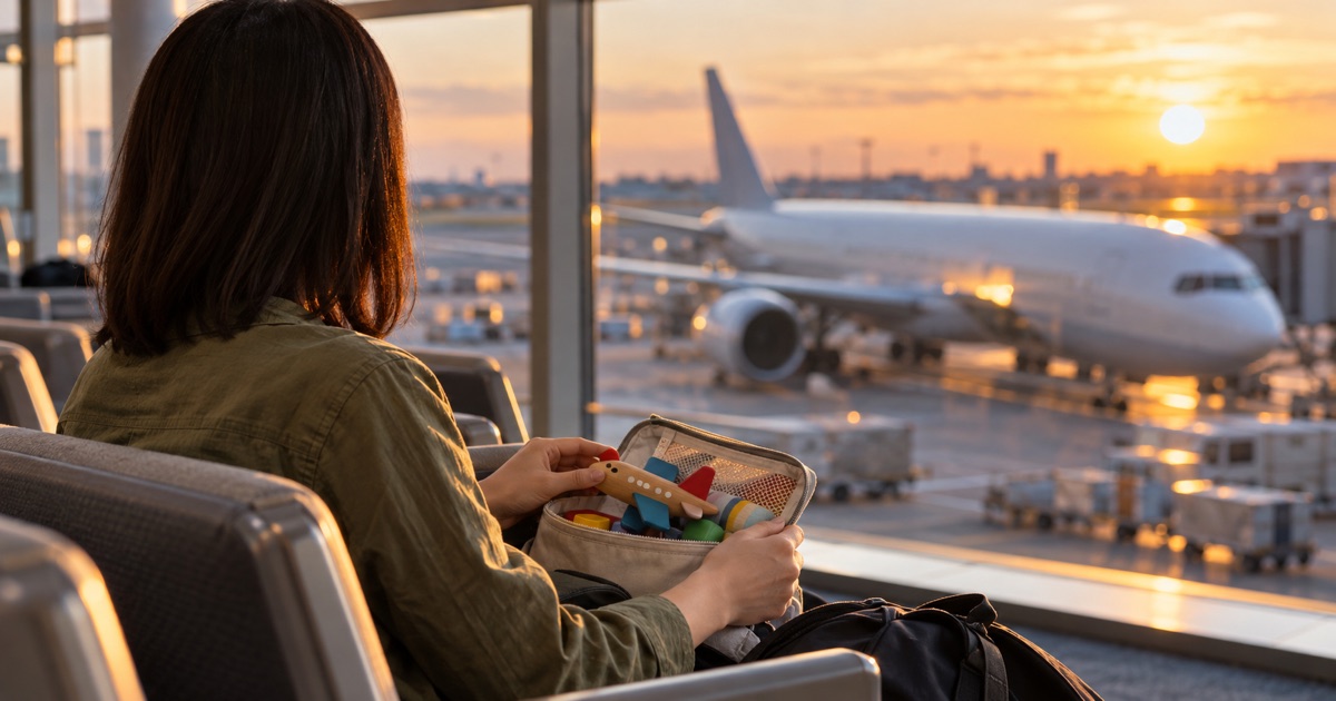 子連れ飛行機は迷惑?2026年に知りたい配慮と準備のイメージ写真